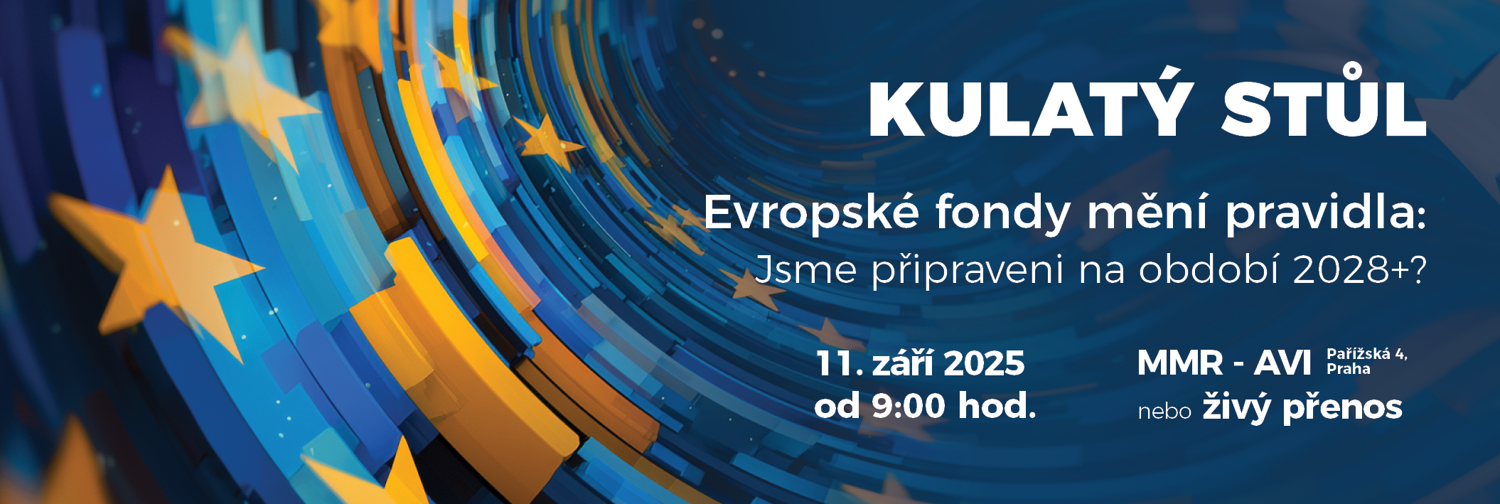 Kulatý stůl banner