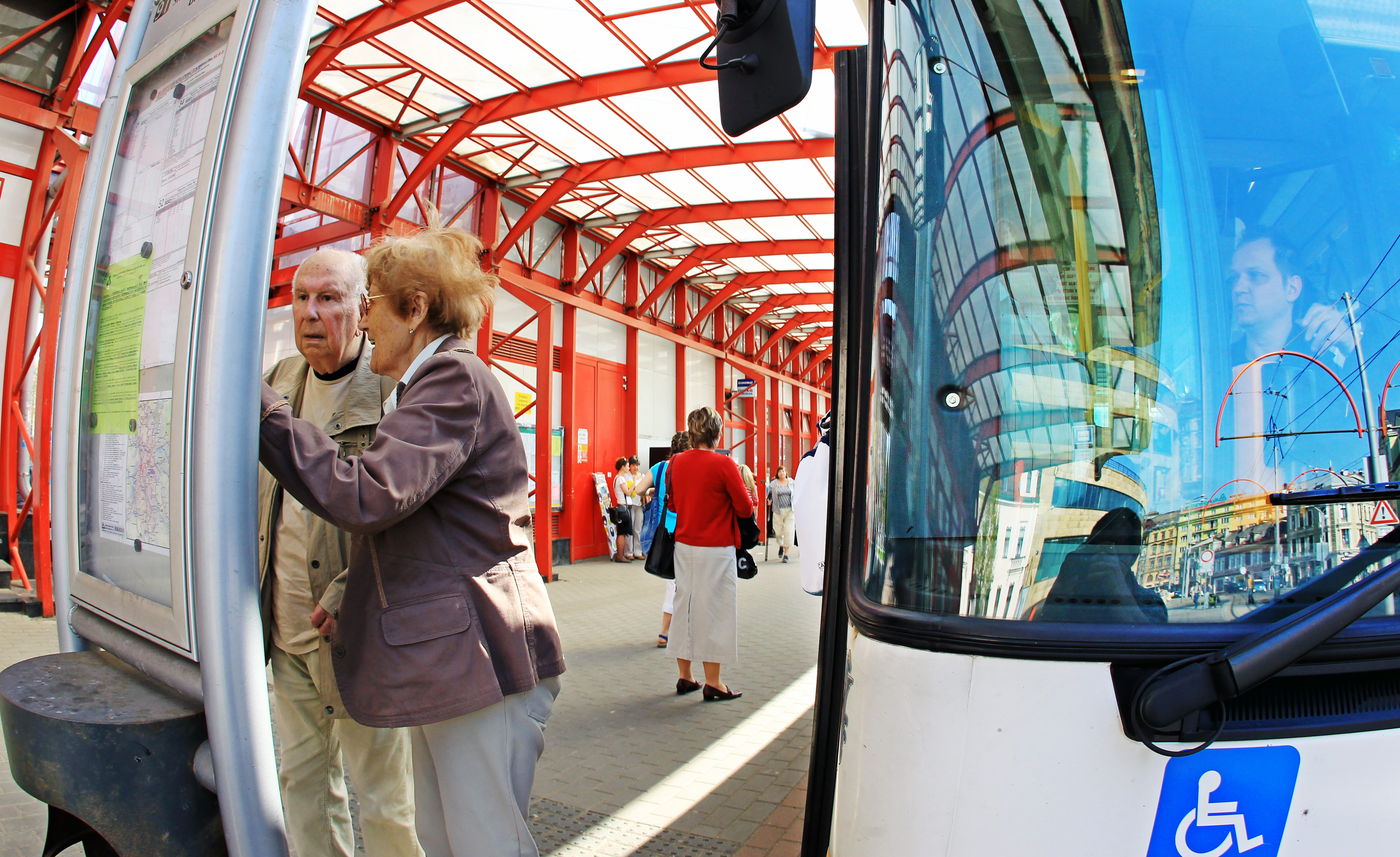 Terminál MHD Fügnerova-modernizace tramvajové tratě