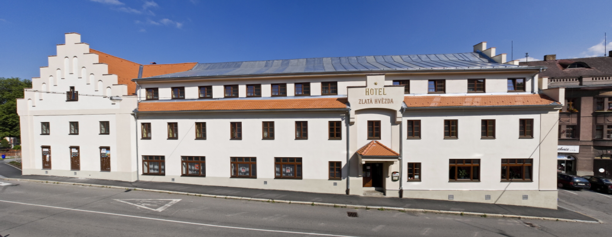Rekonstrukce hotelu Zlatá hvězda ve Vimperku