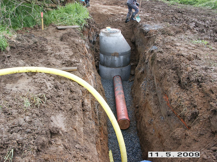 Dostavba vodovodu a kanalizace Čerčany
