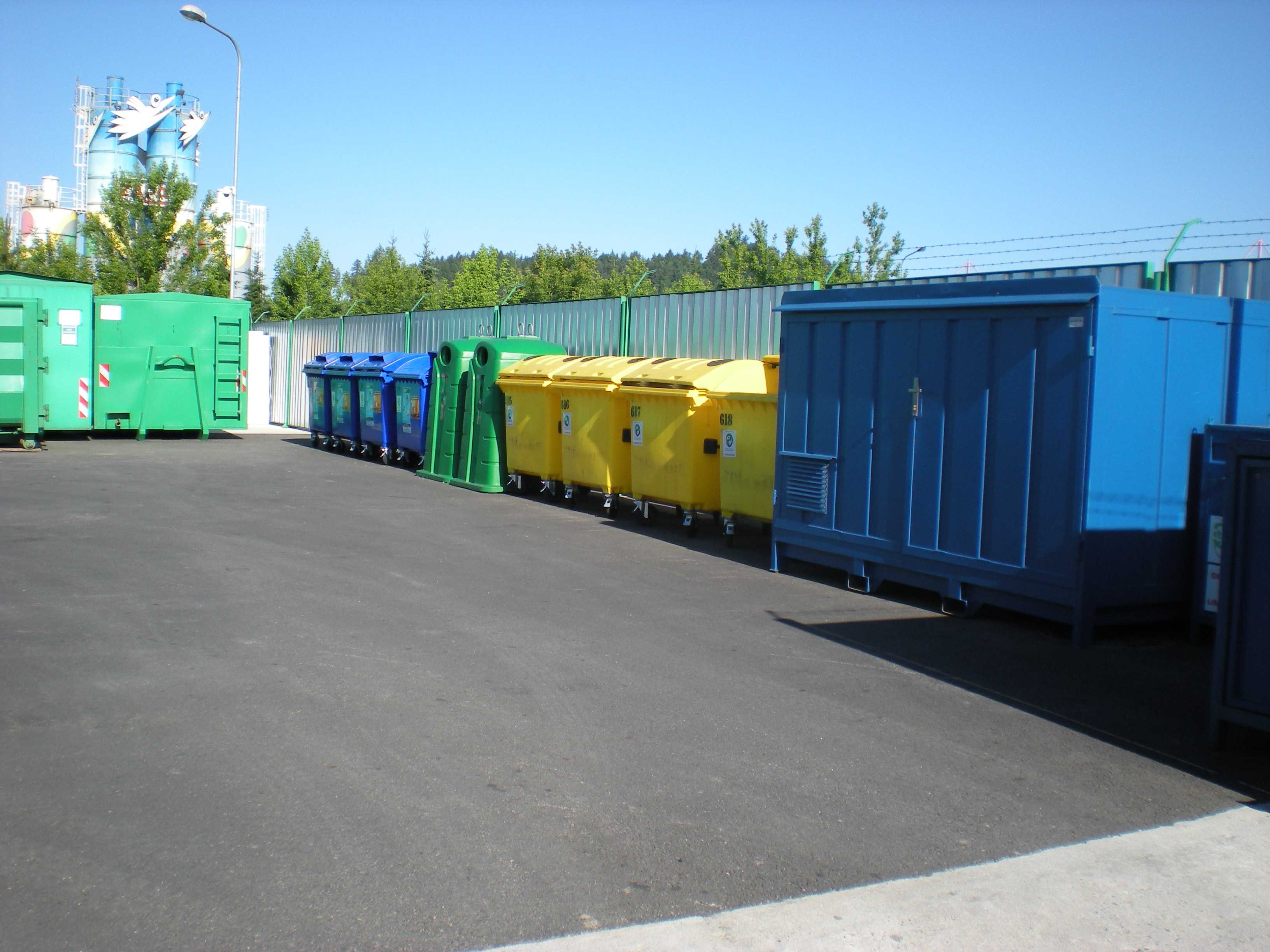 Vybavení sběrného dvora pro odpady ve Frýdku-Místku