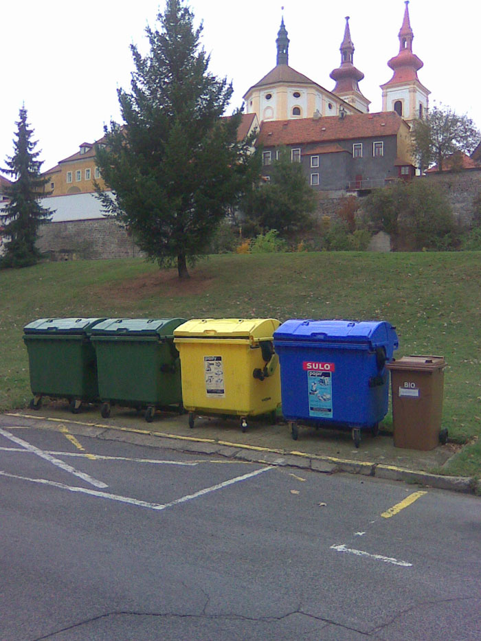 Systém pro separaci a svoz odpadu Kadaň - rozšíření počtu sběrných míst