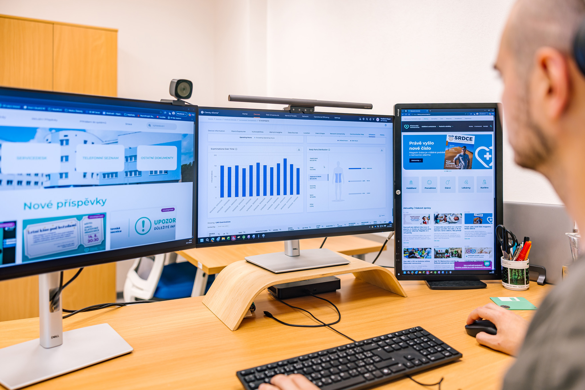 Klatovská nemocnice-Modernizace ICT pro zvýšení úrovně kybernetické bezpečnosti-Projekt 1