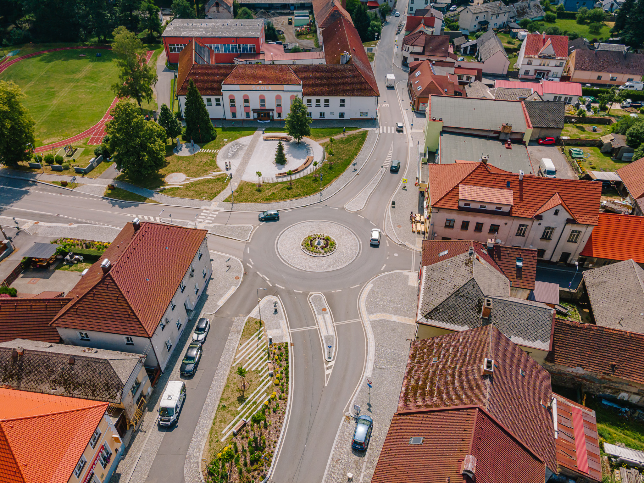 Kolinec - úprava a obnova veřejného prostranství 