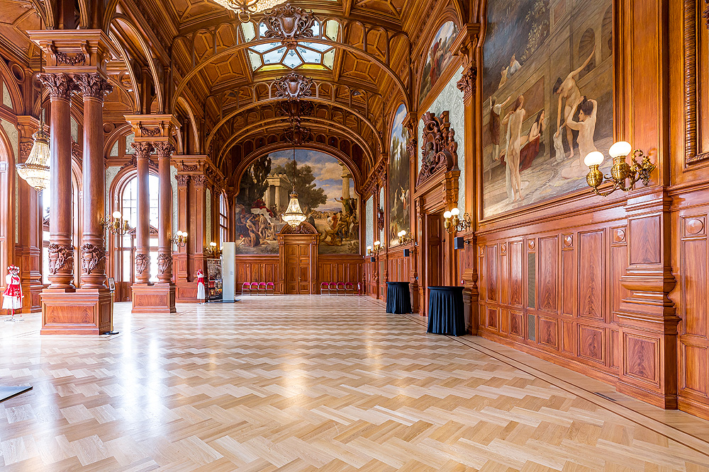 Muzejní expozice v Císařských lázních v Karlových Varech