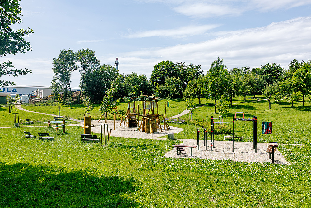 Revitalizace lesoparku na ul. Jezerská v Lipníku nad Bečvou