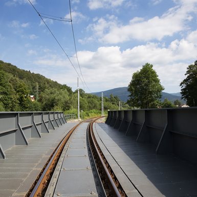 Electrification and reconstruction of the railway line Šumperk - Kouty nad Desnou ensured a faster and more convenient connection for passengers