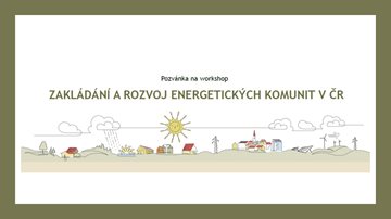 Zakládání a rozvoj energetických komunit