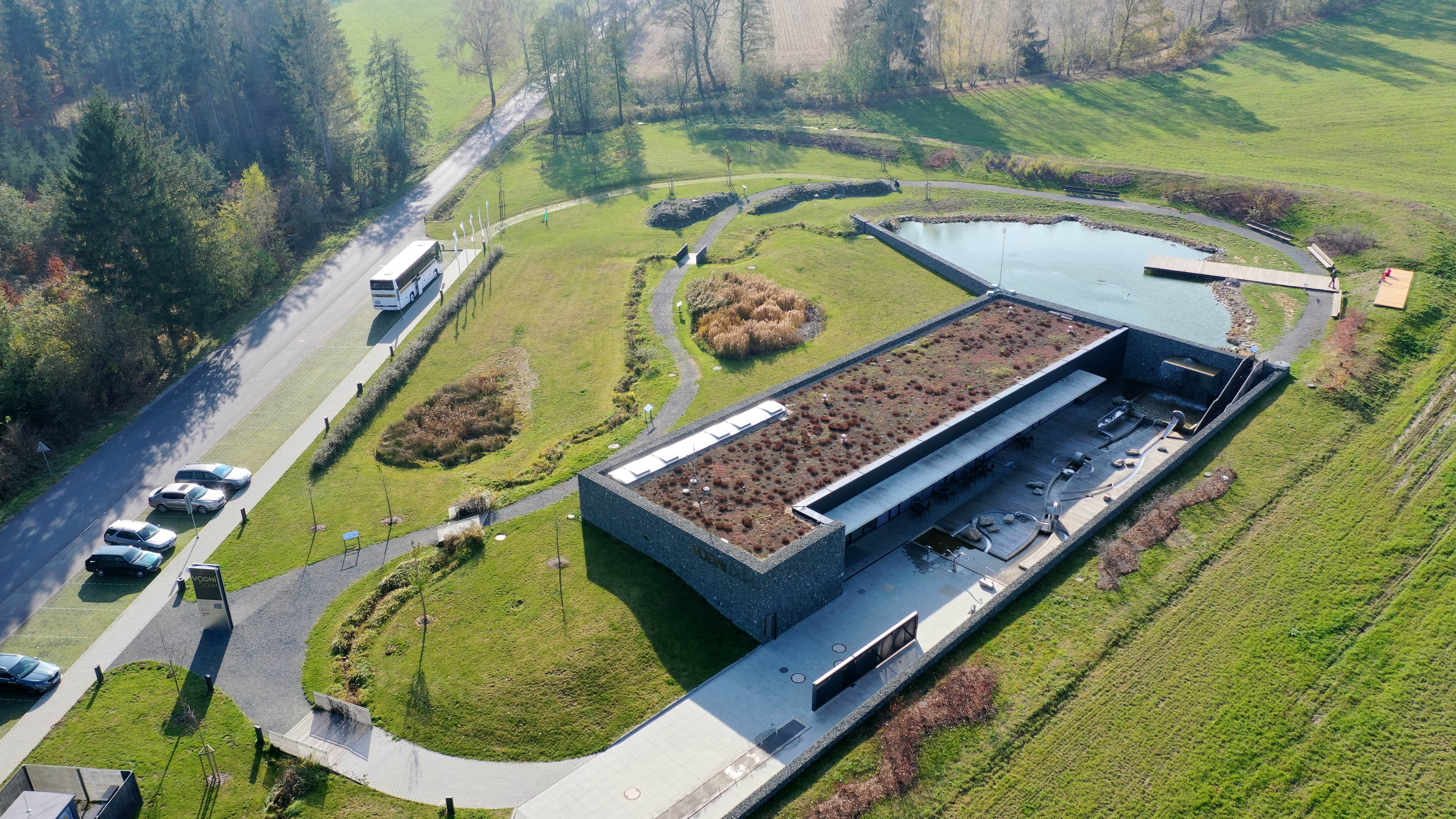 Vodní dům - návštěvnické středisko EVL Želivka