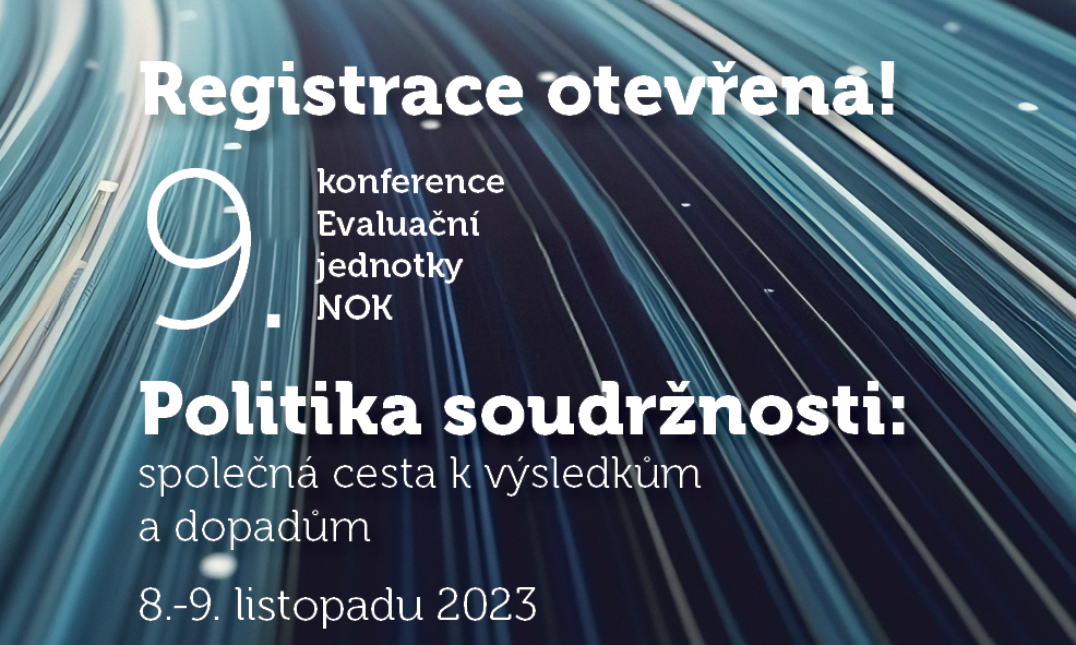 Registrace na 9. ročník evaluační konference otevřena!