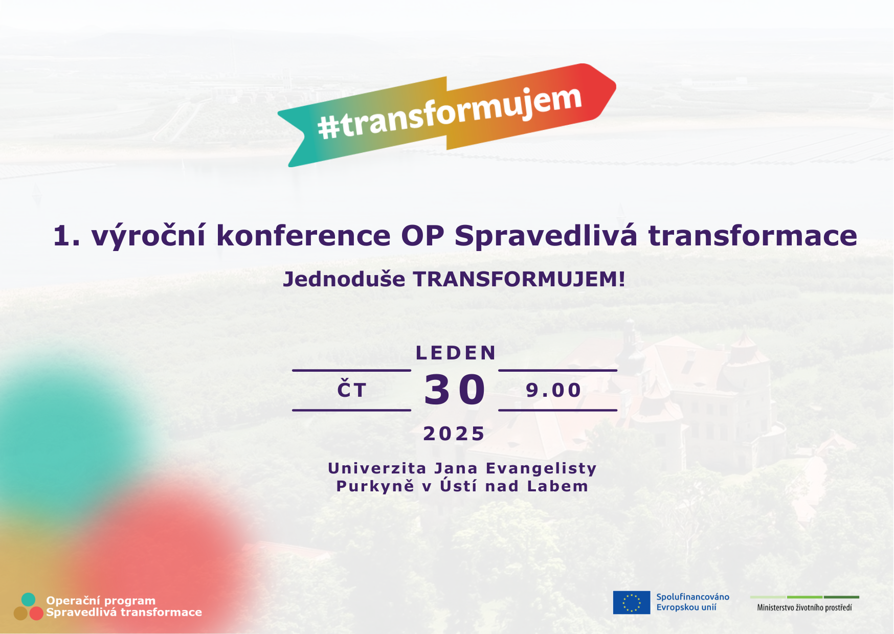 Transformace uhelných regionů: Přijďte na výroční konferenci