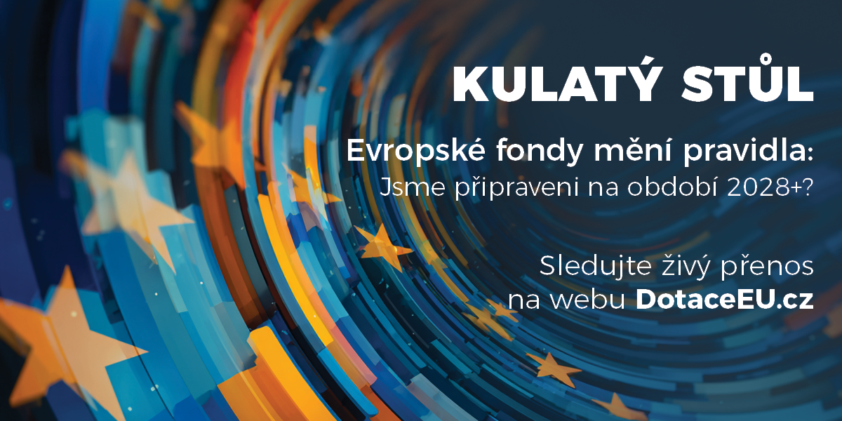 Budoucnost evropských fondů: Sledujte konferenci online již 11. září