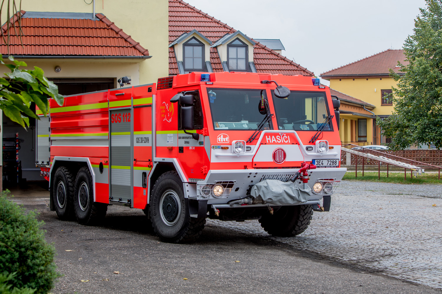 Nákup velkokapacitní požární cisterny na dopravu vody