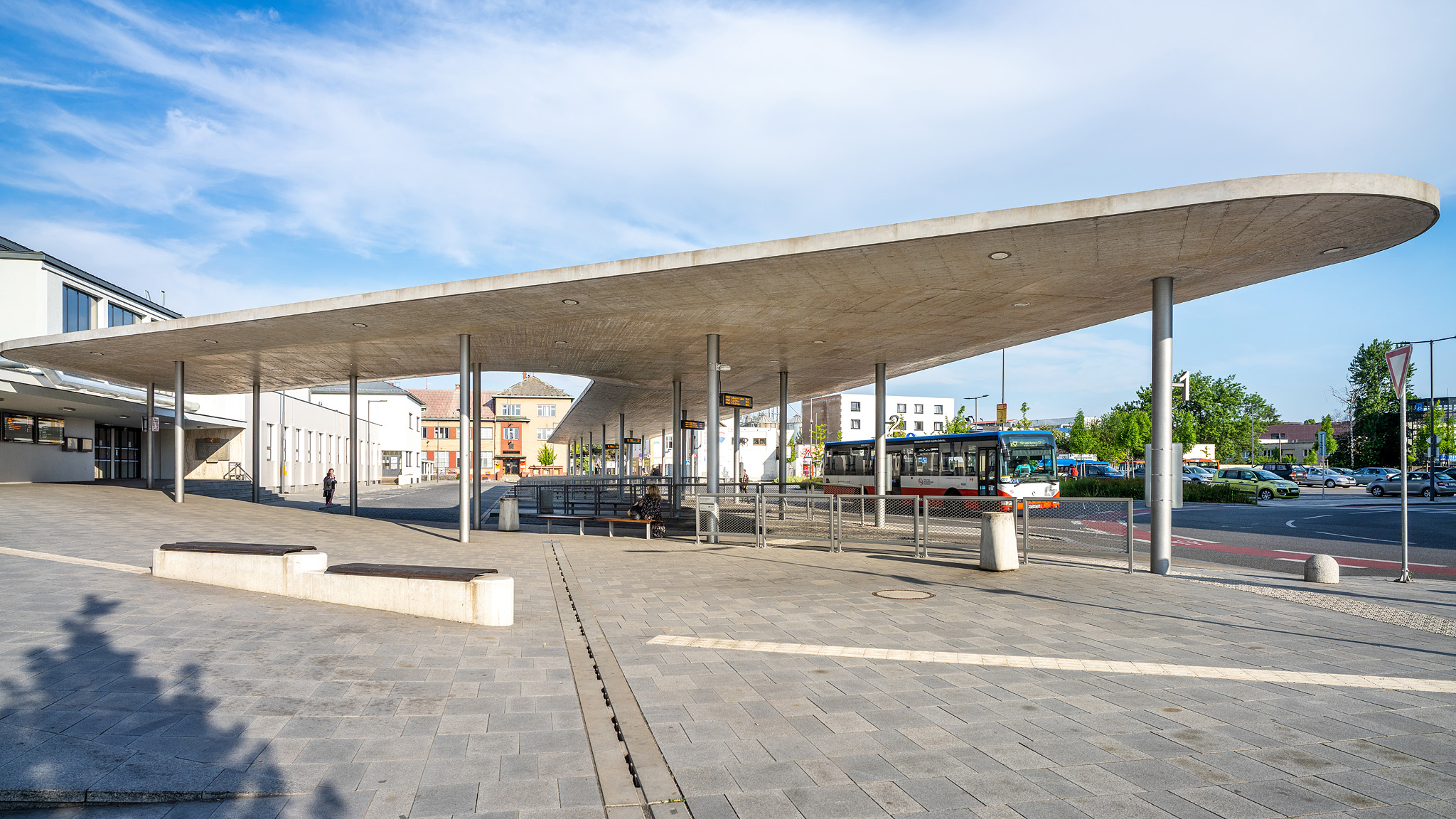 Modernizace přestupního terminálu v Kolíně