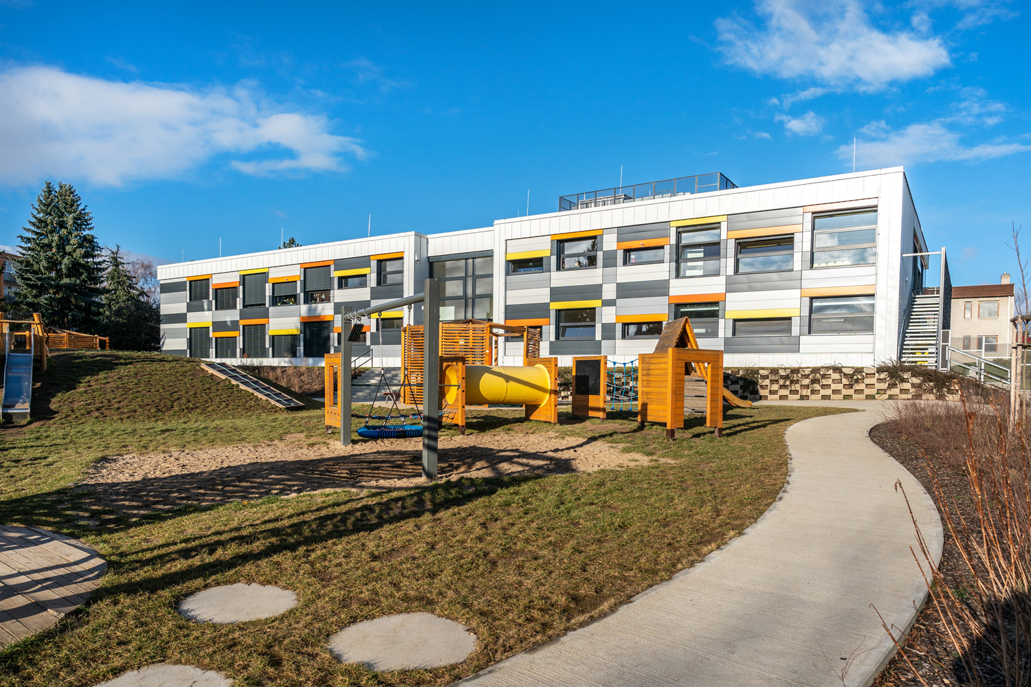 Novostavba Mateřské školy Úsměv v Benešově
