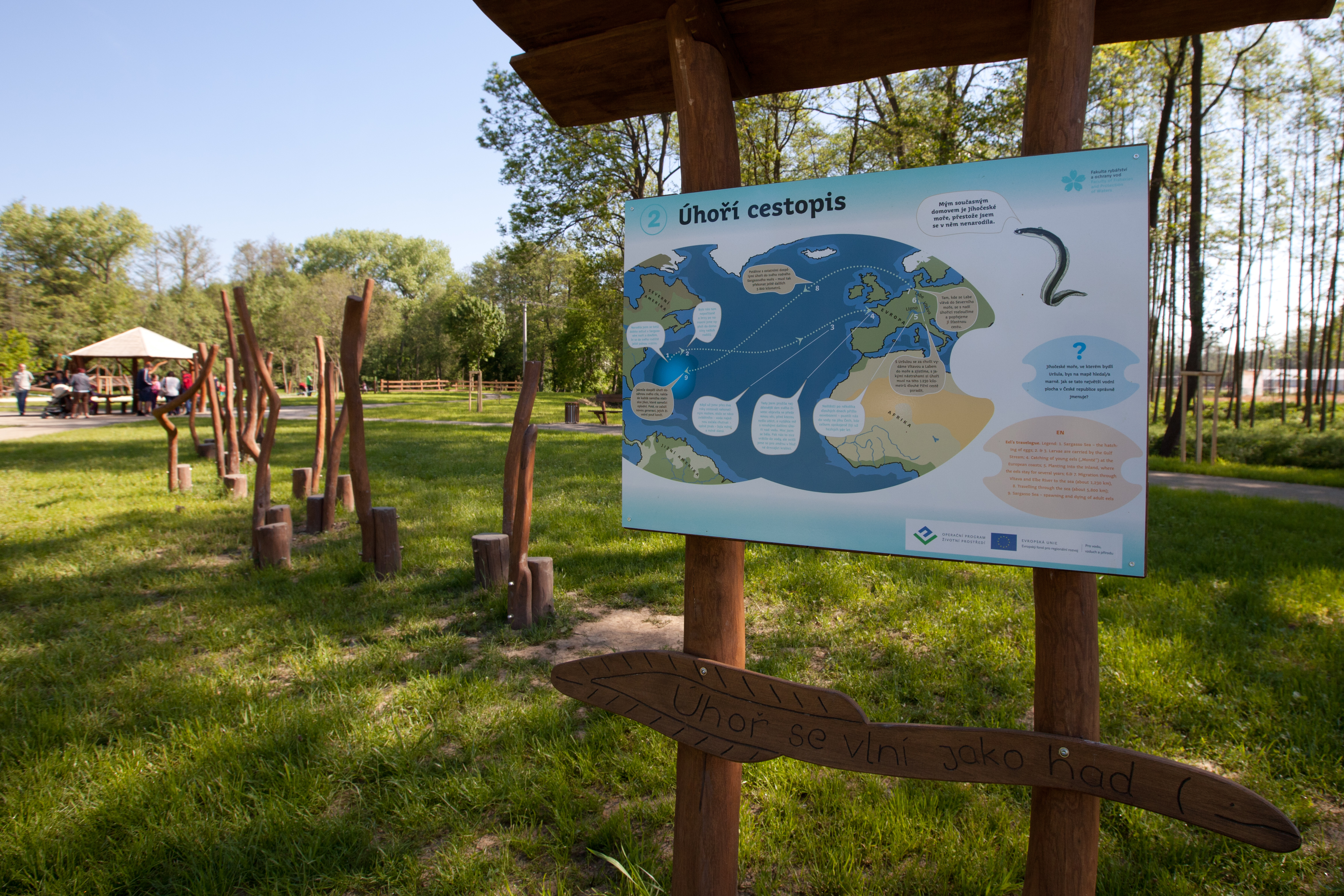 Interaktivní naučná stezka CESTA ÚHOŘE