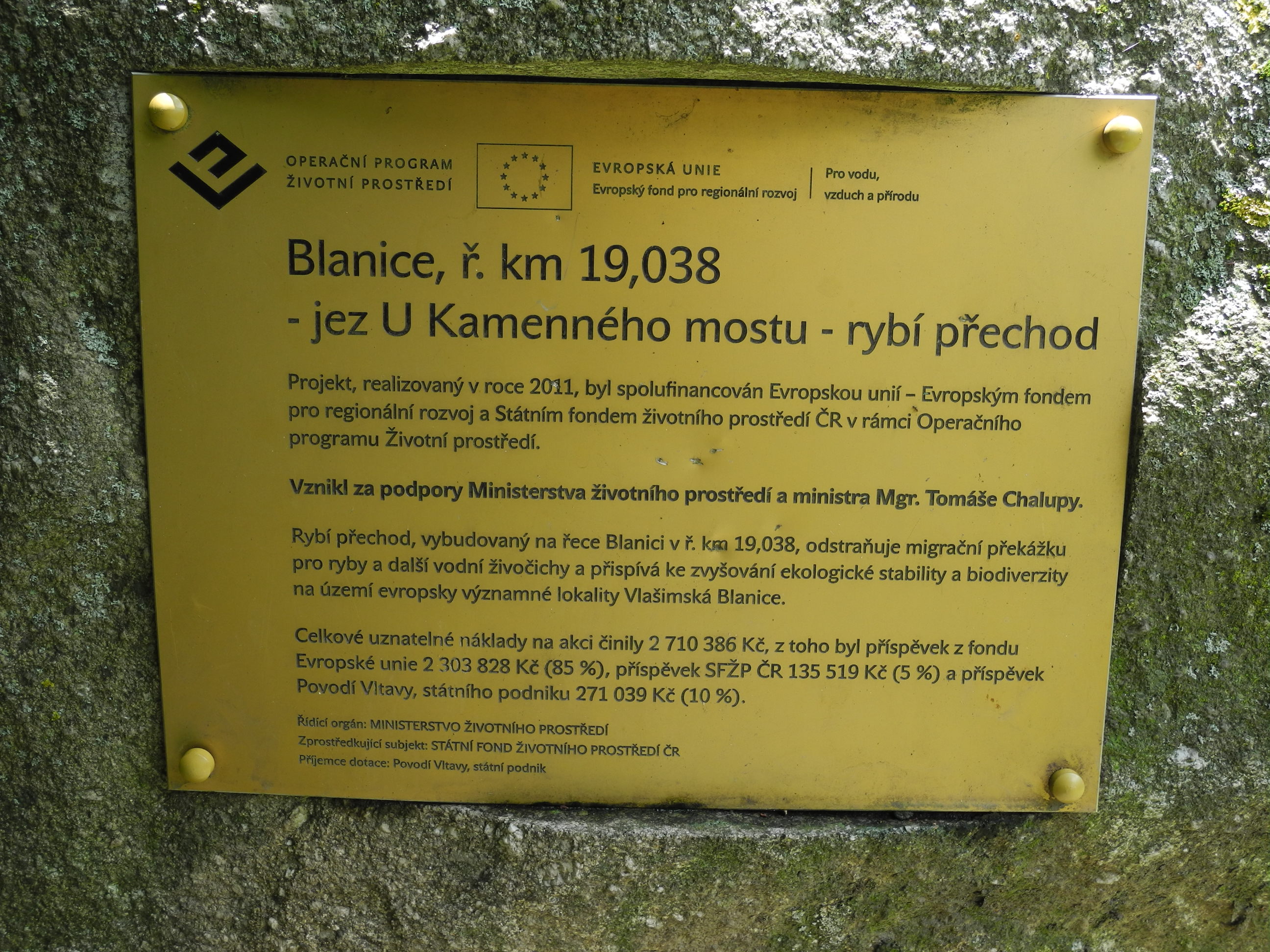 Návštěvnická infrastruktura EVL Blanice