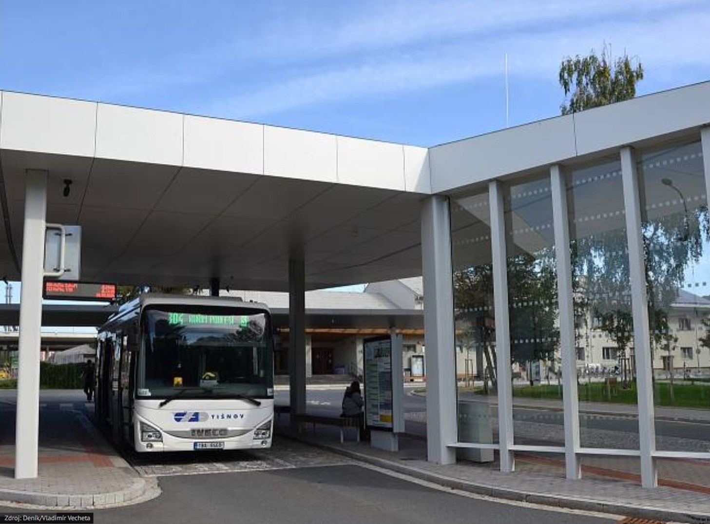 EU funds help: The transport terminal in Kuřim