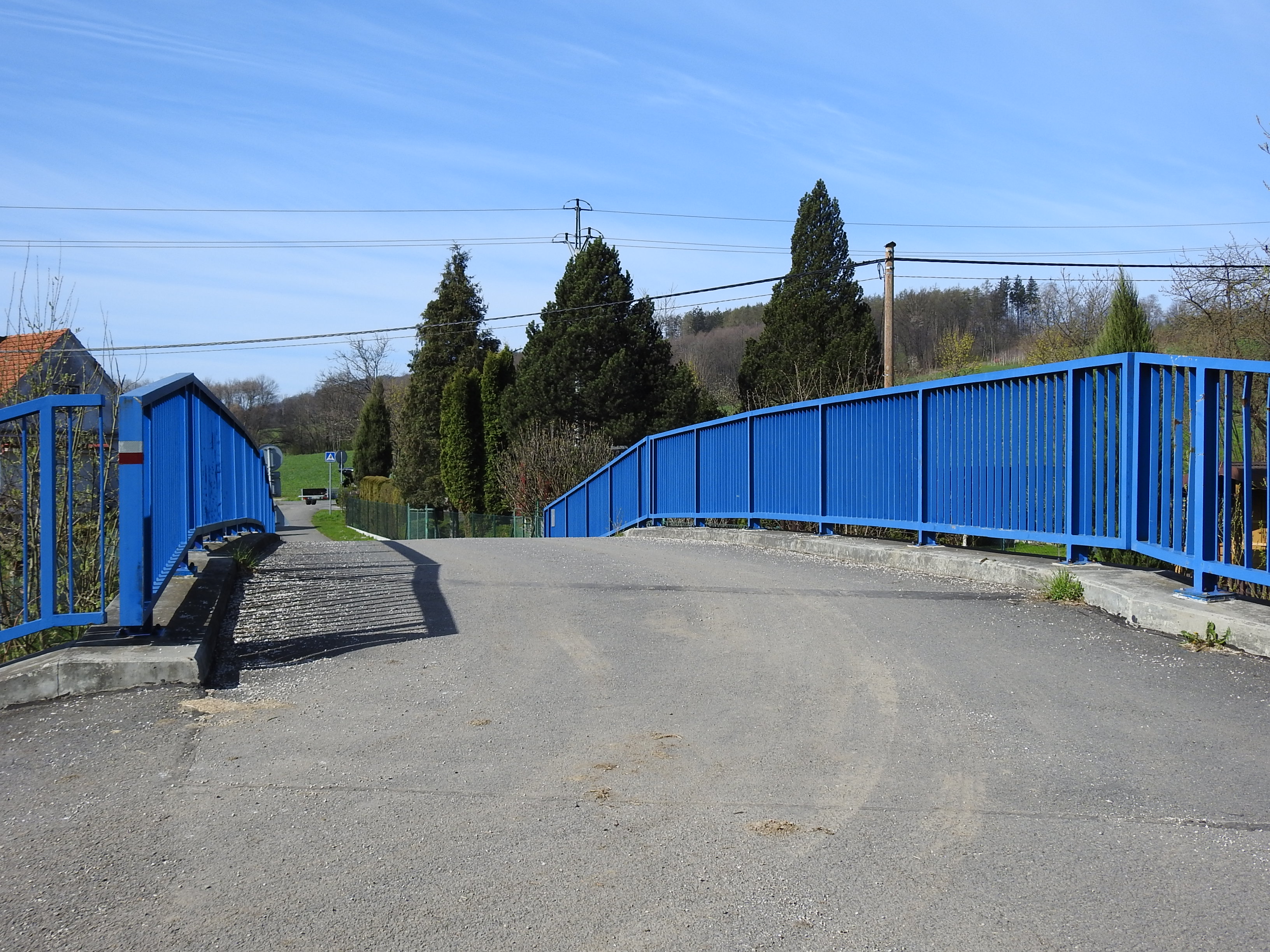 Výstavba mostu U Jezu v Novém Jičíně