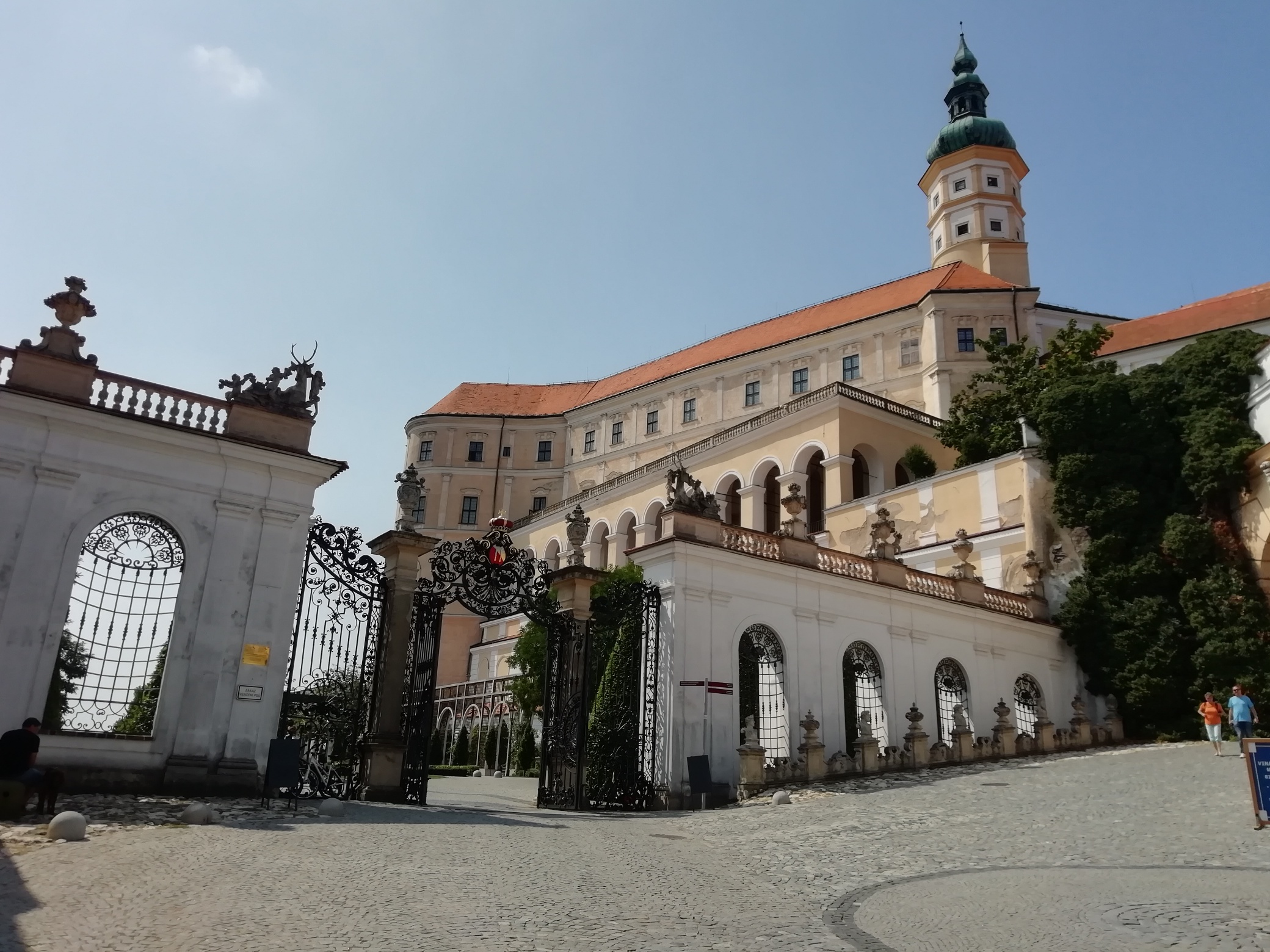 Obnova zahradních teras barokové zahrady u zámku v Mikulově