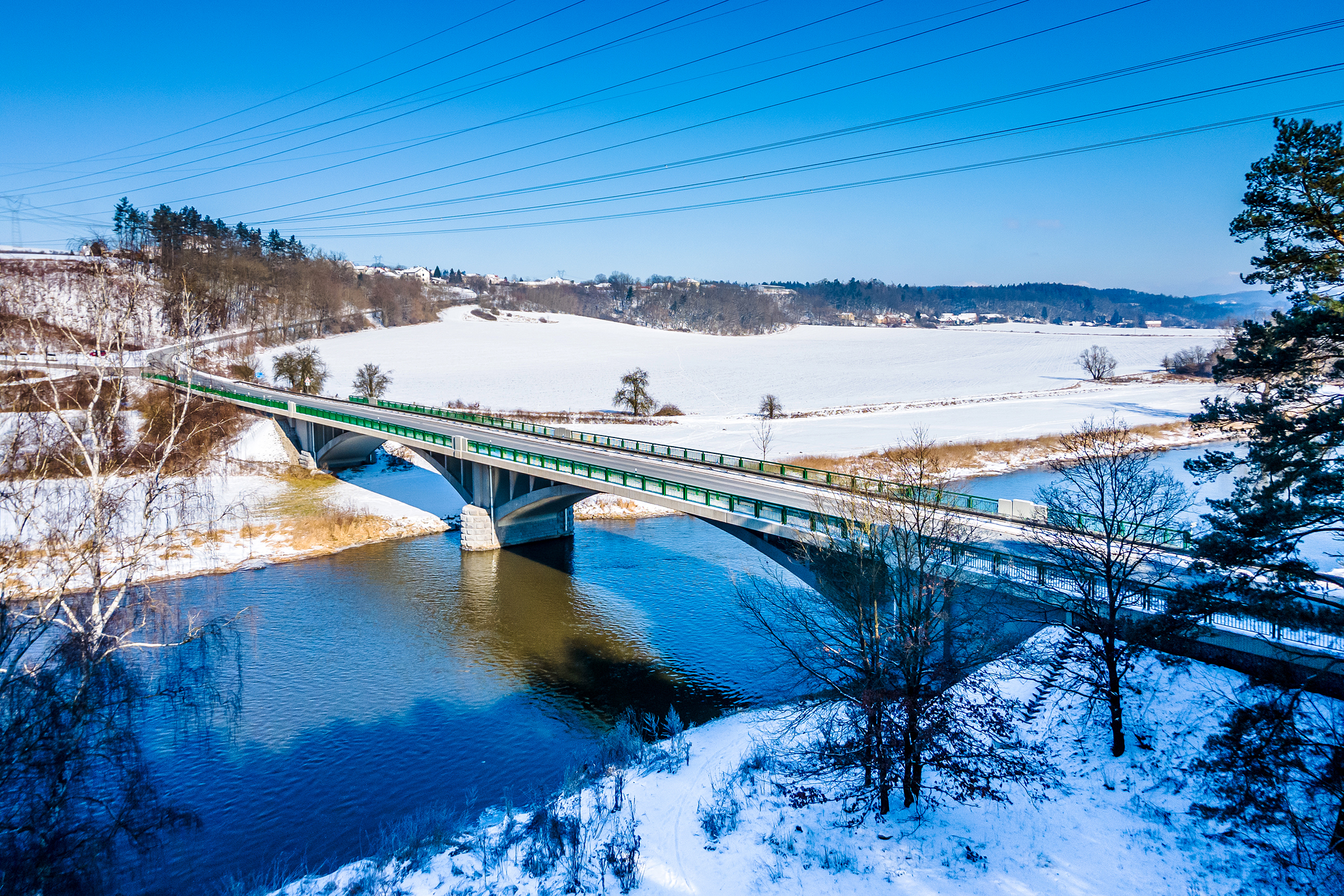 Rekonstrukce mostu ev.č. 180-010 pod obcí Dolany