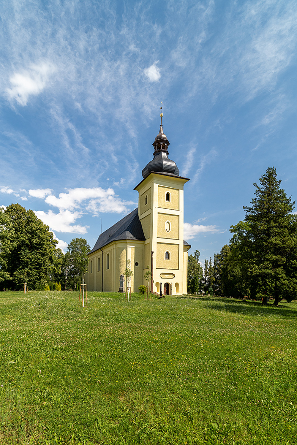 Revitalizace kostela Neposkvrněného Početí Panny Marie ve Starém Městě u Bruntálu