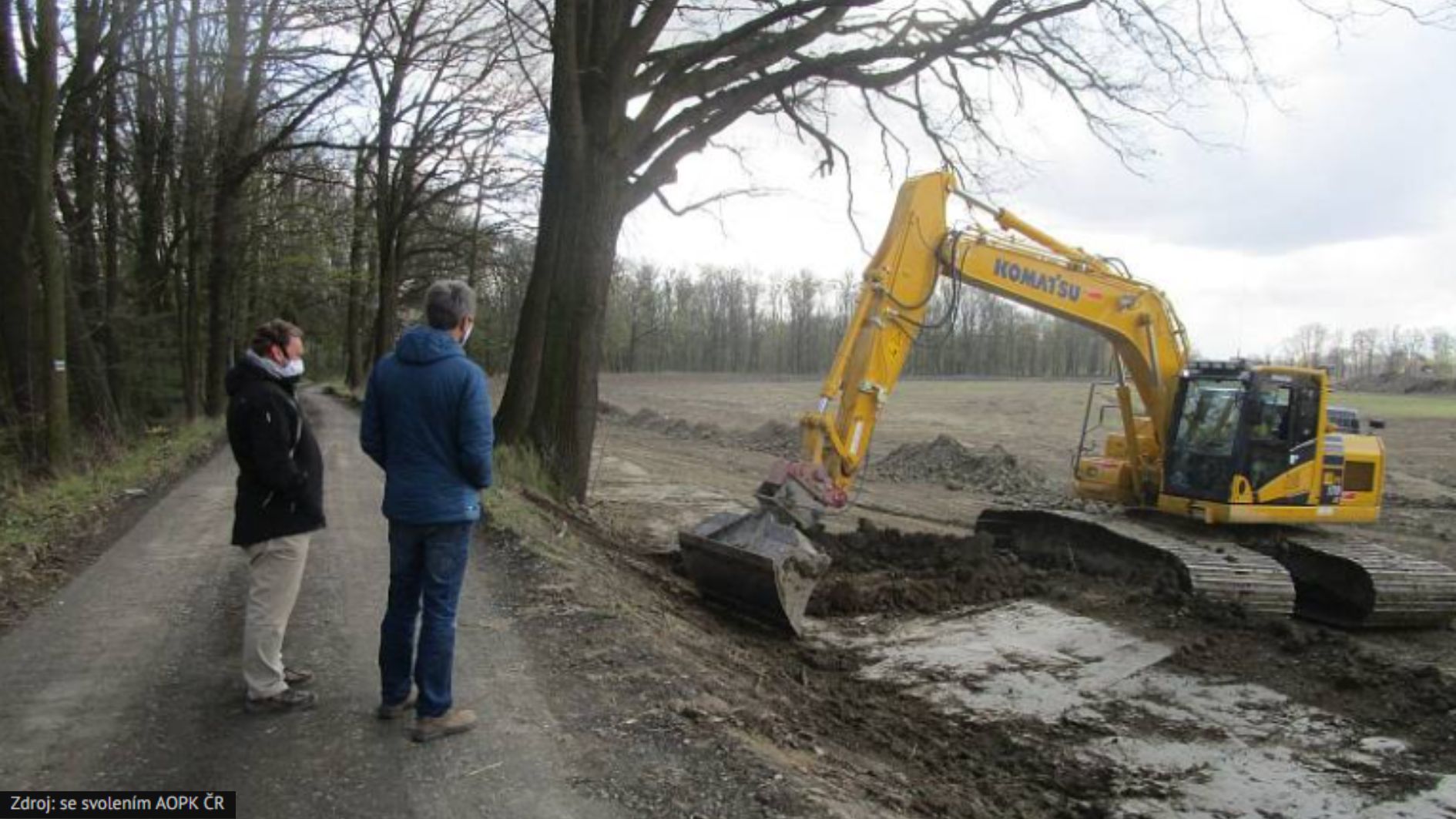 Kde fondy EU pomáhají: Bagry pomohly přírodě Poodří. Projekt za evropské peníze prověřila povodeň