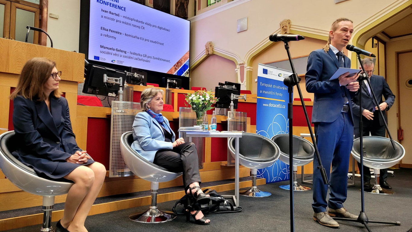 Záznam z konference Politika soudržnosti v kontextu českého předsednictví a příležitosti v evropských fondech