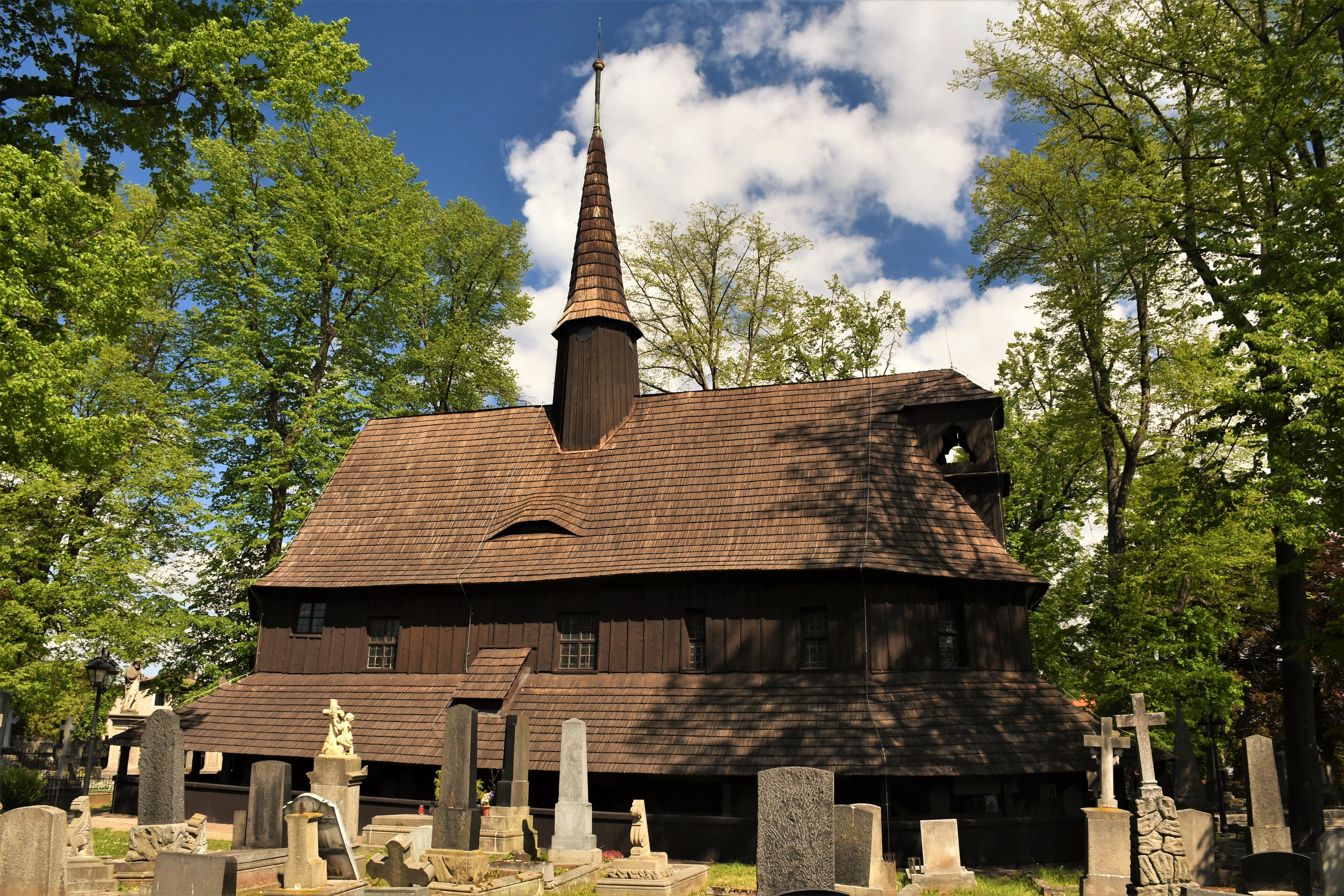 Obnova dřevěného kostela P. Marie v Broumově