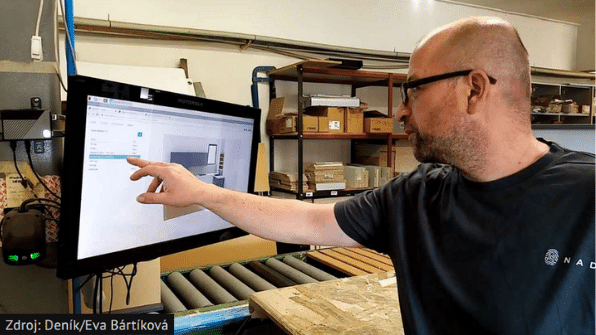 Digitální transformace procesů ve společnosti NADOP-VÝROBA NÁBYTKU, a.s.