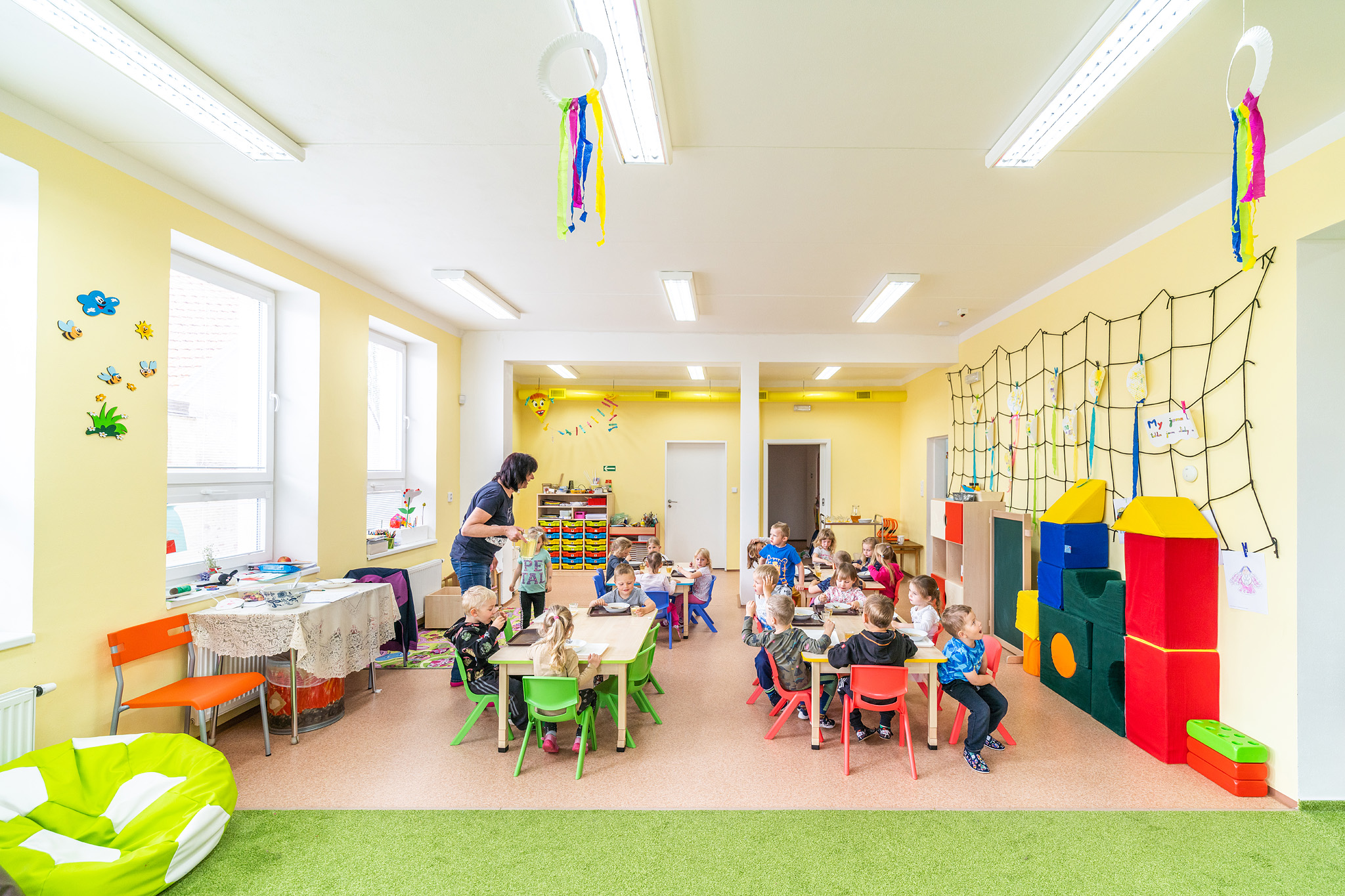 Rekonstrukce a přístavba mateřské školky ve Zdislavicích