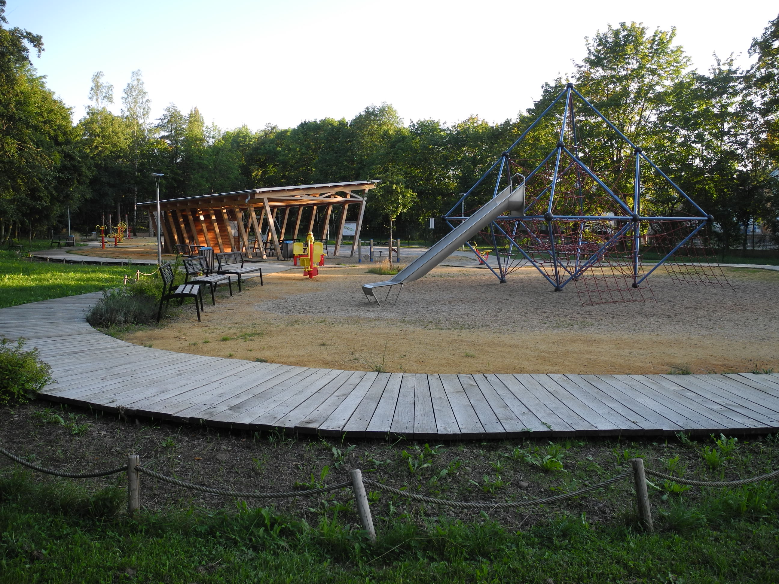 Výstavba klidové zóny Ryneček