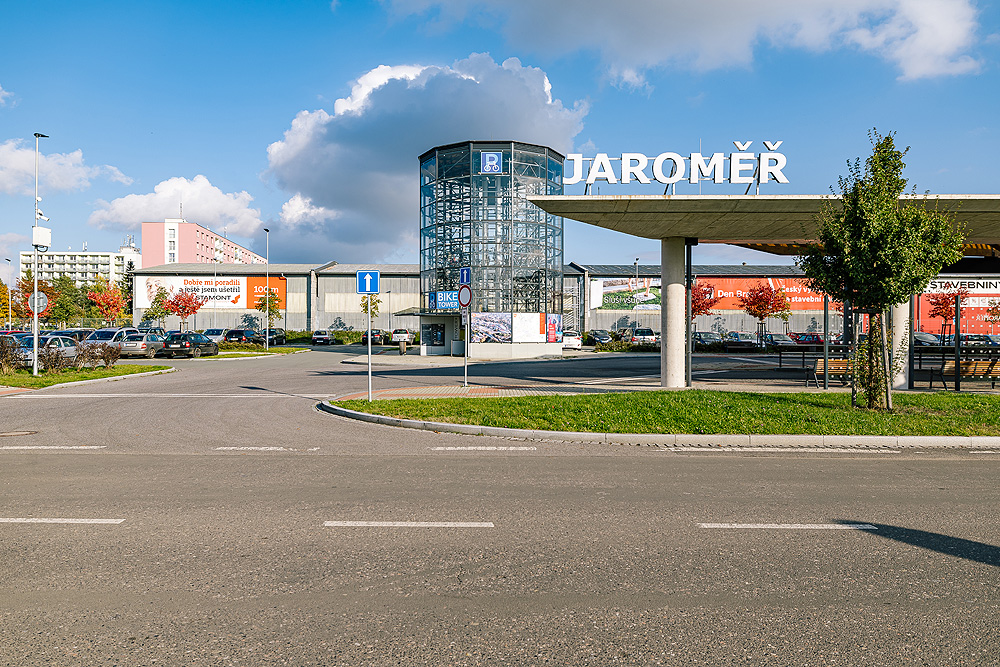Dopravní terminál v Jaroměři
