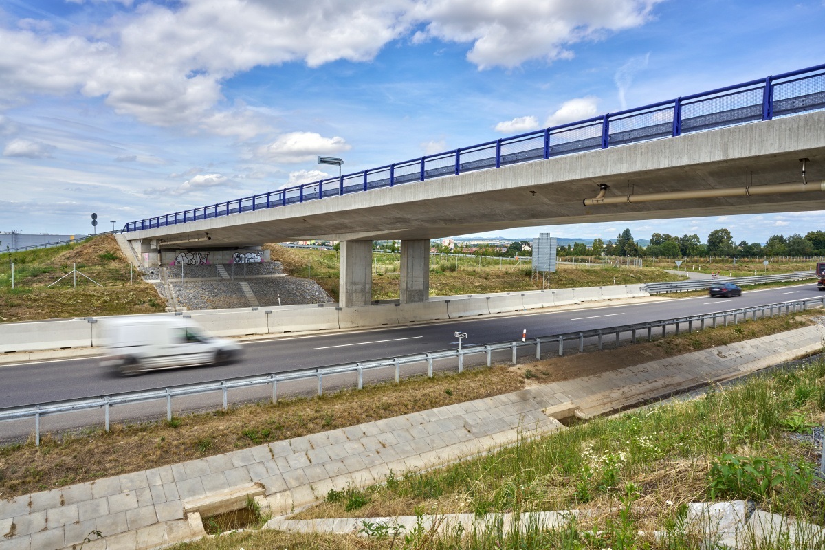 Dálnice D55, stavba 5505 Otrokovice, obchvat JV