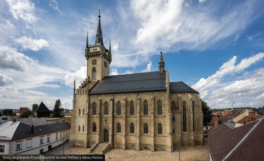 Revitalizace kostela sv. Jakuba Většího v Poličce s rodnou světničkou Bohuslava Martinů