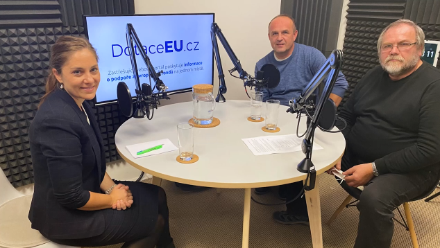 Sledujte sérii podcastů s úspěšnými příjemci evropských dotací